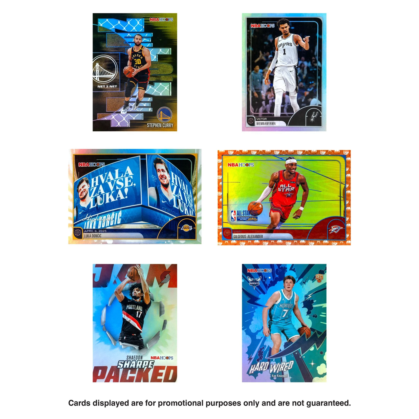 2025–26 Topps Hoops Basketball Trading Cards Hanger Box