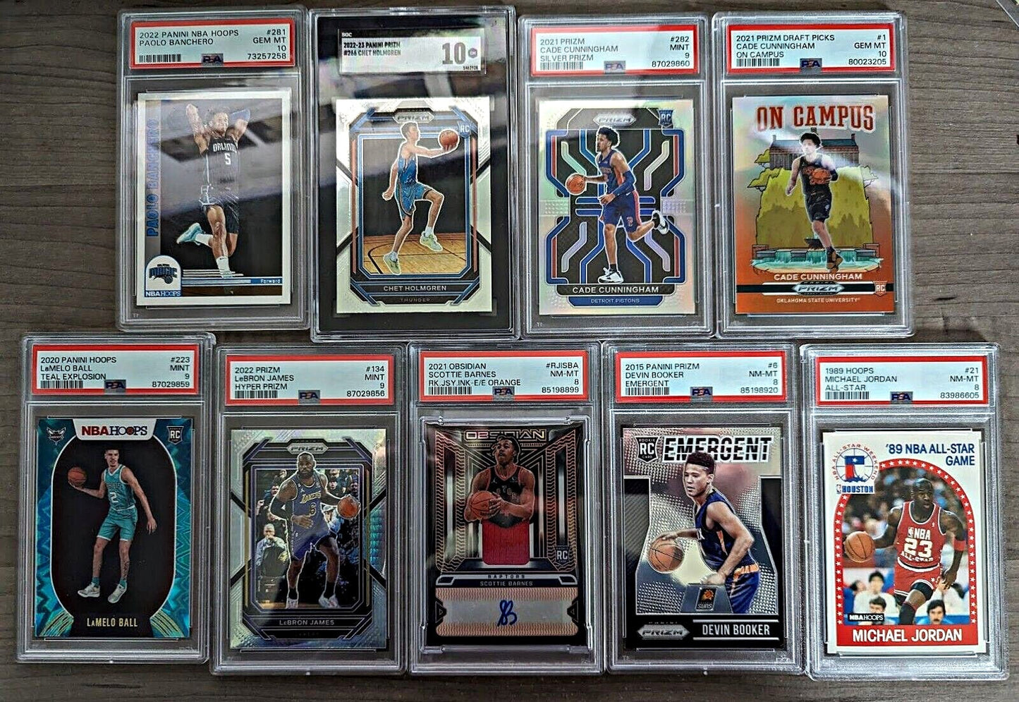 NBA Basketball Hot Packs - 15 Cards - 5 Rookies - Look for Autos - Mem - 1/1 - Numbered