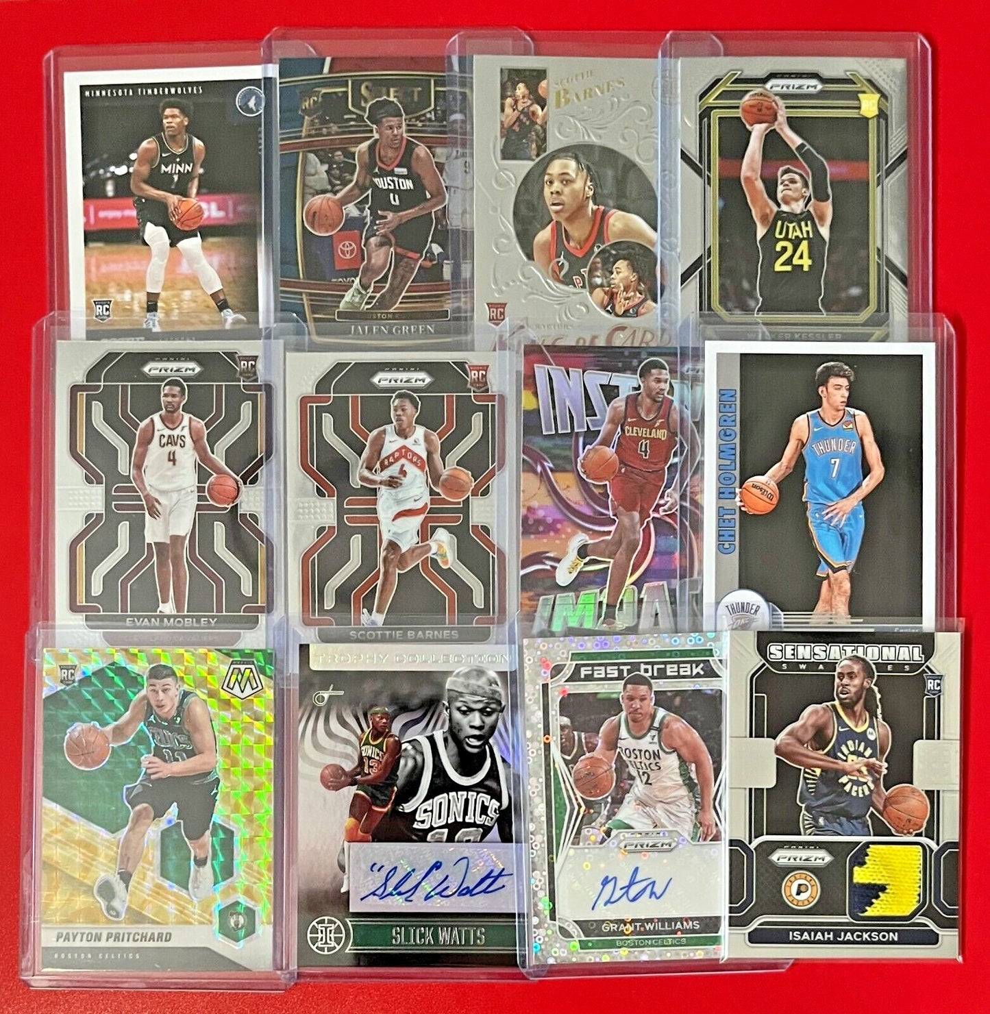 NBA Basketball Hot Packs - 30 Cards - 12 Rookies - Look 4 Autos - Mem - 1/1