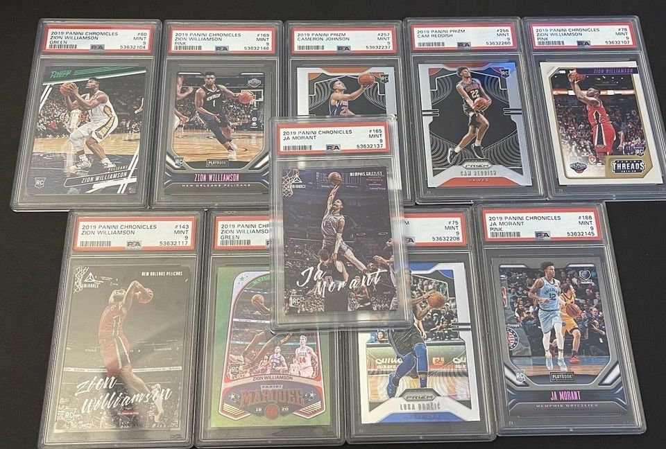 GRADED CARD Guaranteed - NBA Basketball Hot Pack - 10 Cards - 5 Rookie FL SPORTS CARDS GRADED CARD Guaranteed - NBA Basketball Hot Pack - 10 Cards - 5 Rookie FL SPORTS CARDS