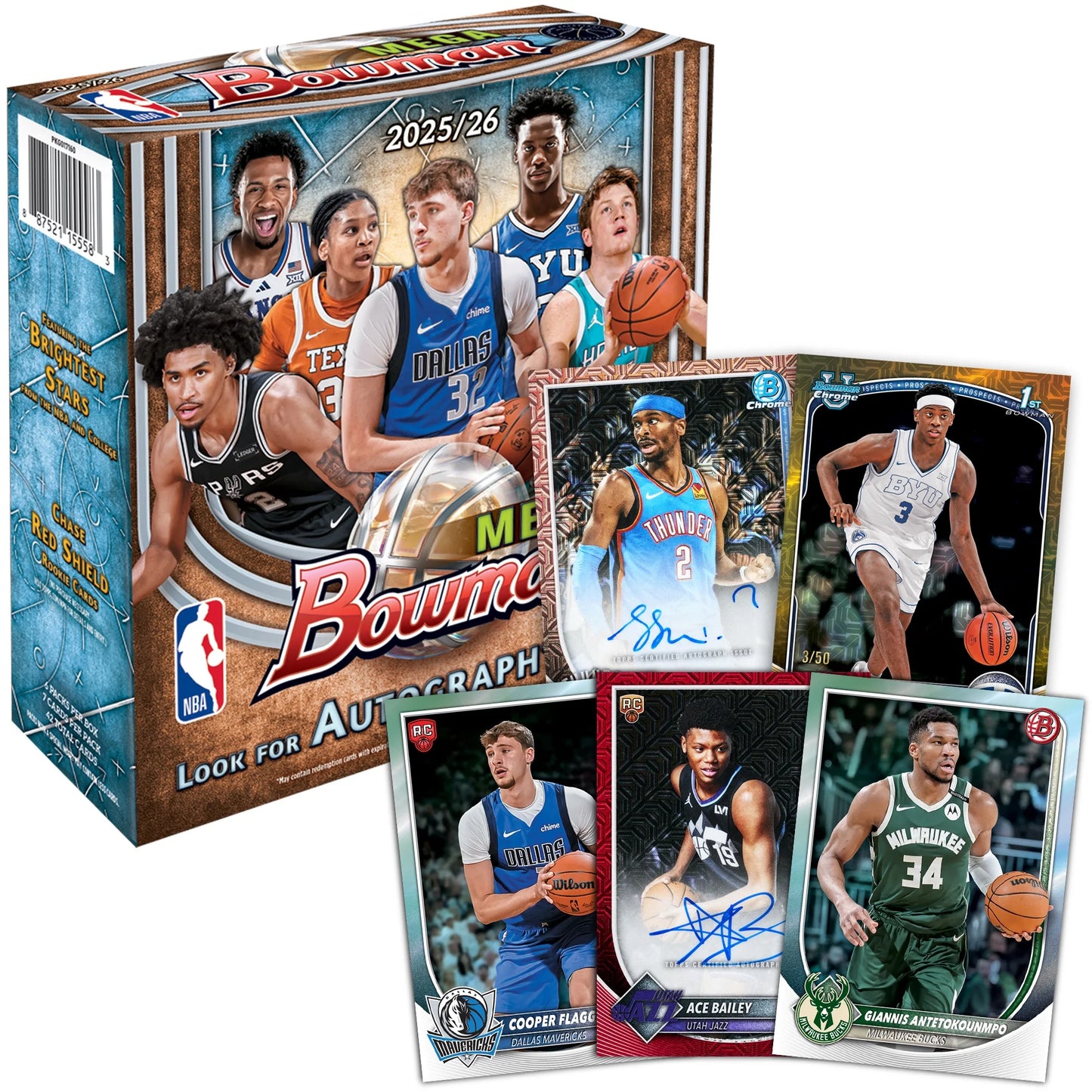 2025-26 Bowman Basketball - Factory Sealed - Mega Box