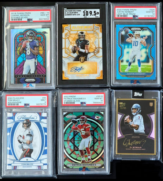 NFL FOOTBALL Hot Packs - 15 Cards - 6 Rookies - Look 4 Autos - Mem - 1/1