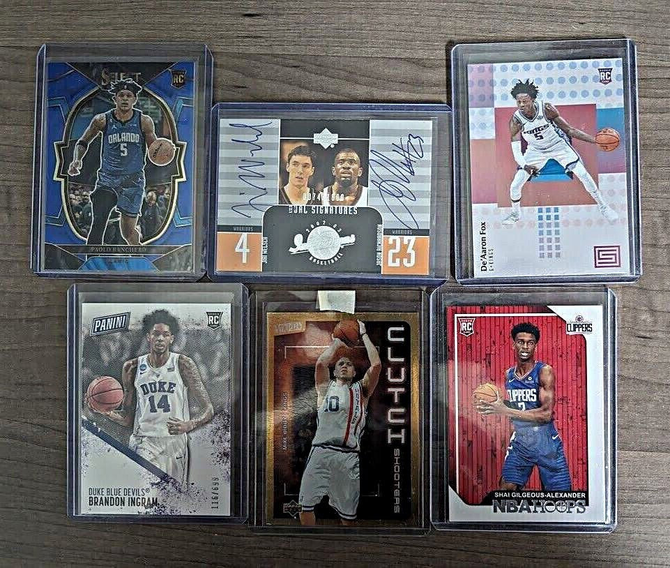 NBA Basketball Hot Packs - 15 Cards - 8 Rookies - Look for Autos