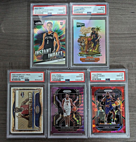 NBA Basketball Hot Packs - 15 Cards - 8 Rookies - Look for Autos - Memorabilia - Numbered